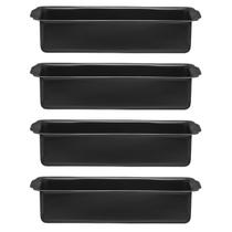 Forma Assadeira de Pão Retangular Média Antiaderente 1,3L 04 Un