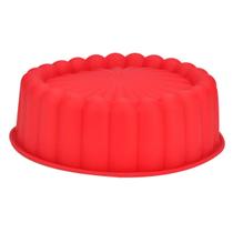 Forma Assadeira para Bolo Charlotte em Silicone 20cm Forma Assadeira para Bolo Charlotte em Silicone 20cm