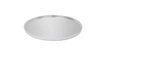 Forma Assadeira Redonda Baixa Para Pizza Bandeja Em Alumínio Tamanho 27 cm