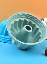 Forma Assadeira Redonda Silicone Com Furo 23cm Anti Aderente