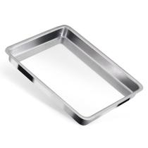 Forma Assadeira Retangular Baixa Polida Alumínio Nº 2 Alumínio Nacional