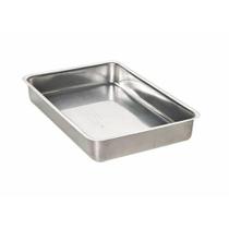 Forma Assadeira Retangular em Alumínio nº 4 (27x 6,2x 38cm) Hermann Forma Assadeira Retangular em Alumínio nº 4 (27x 6,2x 38cm) Hermann