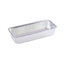 Forma Assadeira Retangular Para Pão De Alumínio 22 cm - FMSP