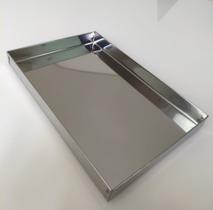 Forma Assadeira Tabuleiro Brownie 30x20 Inox