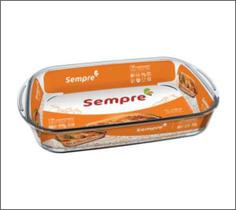 Forma Assadeiras De Vidro Forno Retangular 4Lts Marinex 03 Forma Assadeiras De Vidro Forno Retangular 4Lts Marinex 03