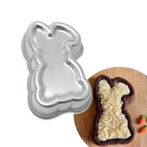 Forma Ballerine Coelho em pé pascoa bolo brownie Caparroz