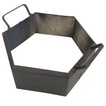 Forma Bloquete Sextavado Para Passeio Calçada 1 Bloco 20x6cm Forma Bloquete Sextavado Para Passeio Calçada 1 Bloco 20x6cm