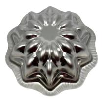 Forma Bolo Cascata 22x9cm Em Alumínio Caparroz 2876 Forma Bolo Cascata 22x9cm Em Alumínio Caparroz 2876