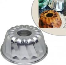 Forma Bolo Espiral Torta Suiça Aluminio 23 X10