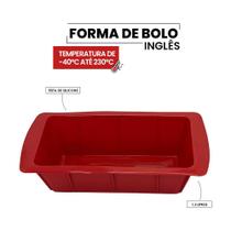 Forma Bolo Inglês Pão de Silicone Cozinha Doce Assadeira