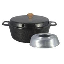 Forma Bolo Preto 26 cm Sem Queimador