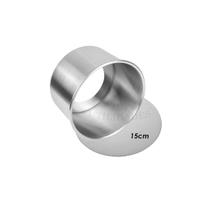 Forma Bolo Redonda 15x10 Cm Fundo Removível Falso Alumínio Forma Bolo Redonda 15x10 Cm Fundo Removível Falso Alumínio