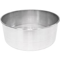 Forma Bolo Redonda Fundo Fixo 28X10Cm - Alumínio - Festforma