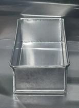 Forma Bolo Super Fatia ou Pão de Forma 30x13x8cm (Alumínio) Forma Bolo Super Fatia ou Pão de Forma 30x13x8cm (Alumínio)