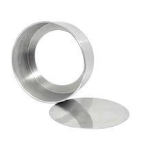 Forma Bolo/Torta/Doces Redonda Fundo Falso 18 X 5,5 Alumínio