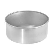 Forma Bolo/Torta/Doces Redonda Fundo Fixo N22 X 8 Alumínio