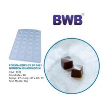 Forma bombom quadrado médio bwb 9461 Páscoa Chocolate 3593