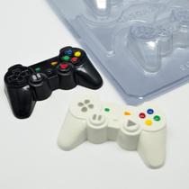 Forma BWB Joystick Pequeno Com 3 Partes Acetato E Silicone Controle Videogame Para Chocolate