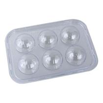 Forma Caixa Blister Brigadeiro Doces 6 Cavidades Bwb Cristal Transparente Forma Caixa Blister Brigadeiro Doces 6 Cavidades Bwb Cristal Transparente