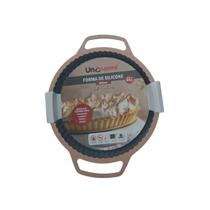 Forma Canelada Soft Rasa De Silicone 26Cm Forma Canelada Soft Rasa De Silicone 26Cm