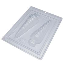 Forma Cenoura Gourmet Páscoa Especial Com Três Partes Acetato Silicone Chocolate - Cód.10065 BWB