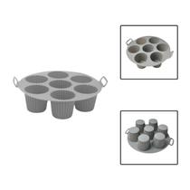 Forma Cesto Silicone Air Fryer Cupcake Muffin Mini Bolo