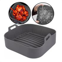 Forma Cesto Silicone Forno Fritadeira Antiaderente Clink