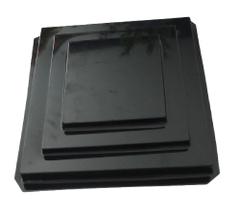 Forma Chapéu Abs 1,5mm Capa Coluna 3 Degraus 45x45x5cm Forma Chapéu Abs 1,5mm Capa Coluna 3 Degraus 45x45x5cm