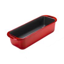 Forma Chef Vermelha Alça Ferro Panela Mineira 29x12x8cm 1,8L Forma Chef Vermelha Alça Ferro Panela Mineira 29x12x8cm 1,8L