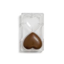 Forma Chocolate Coração 10cm Bombom Reutilizável Namorados