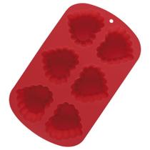 Forma Coração De Silicone Para Cupcake E Muffin 8509 Mor