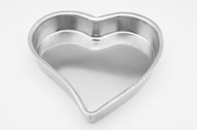 Forma Coração Estampado 25x5cm - 01 unidade - Caparroz - Rizzo Confeitaria