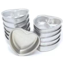 Forma Coração Para Pão De Mel Em Alumínio Pacote C/ 12 N1