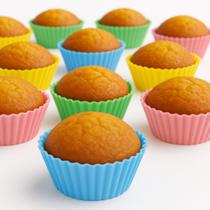 Forma Cupcake Antiaderente com 14 Forminhas Silicone Mini Forma Silicone Cupcake Tortinha Muffin Forma Cupcake Antiaderente com 14 Forminhas Silicone Mini Forma Silicone Cupcake Tortinha Muffin