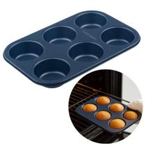 Forma Cupcake Muffin Mini Bolo 6 Cavidades Betty Crocker Forma Cupcake Muffin Mini Bolo 6 Cavidades Betty Crocker