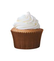 Forma Cupcake N. 0 Lisa C/ 45 Marrom Mago