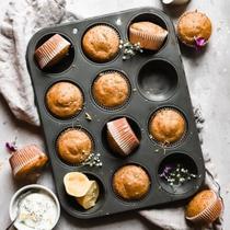 Forma Cupcake Pão de Queijo 12 Cavidades Preparo Recipiente Sobremesa Bolacha Bolinho