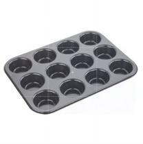 Forma Cupcake Teflon Antiaderente 12 Cavidades
