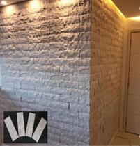 Forma De Abs 1mm 3d - Tijolo Rockface 29x10cm C/ 4 Un.