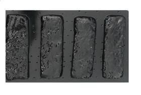 Forma De Abs 1mm Para Gesso 3d - Tijolo Rústico C/ 4 Un.
