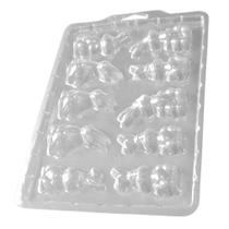 Forma de Acetato Coelhos Diversos