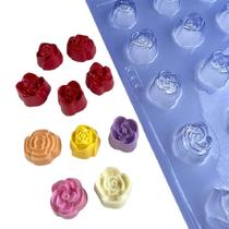 Forma de Acetato Especial Bombom Rosas Profissional