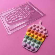 Forma de Acetato Especial Pop It - Milkshake 10274 - 01 Unidade - BWB