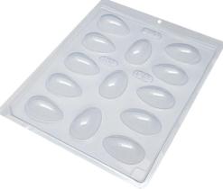Forma de acetato ovo liso 20g cod-68 bwb