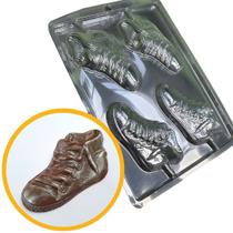 Forma de Acetato Pirulito Tênis Bota Sapatenis 2 Unidades Forma de Acetato Pirulito Tênis Bota Sapatenis 2 Unidades