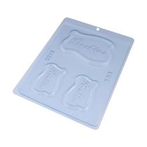 Forma de acetato placa parabéns cod-9456 bwb