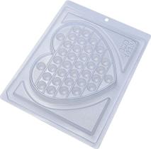 Forma de Acetato Pop It - Coração 10269 - 01 Unidade - BWB