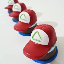 Forma de Acetato pra Chocolate Boné 2 Unidades