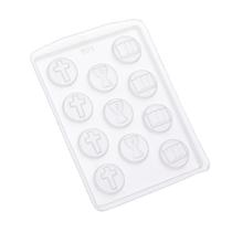 Forma de Acetato Religioso Mod. 1521 Crystal Rizzo Confeitaria