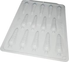 Forma de Acetato Simples Grande Cenouras BWB Ref.3581/SP413 un Forma de Acetato Simples Grande Cenouras BWB Ref.3581/SP413 un